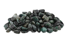 Load image into Gallery viewer, Emerald Tumbled Stones by Size - 1/2 lb
