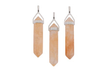 Load image into Gallery viewer, Citrine Double Terminated Point Pendants by Size - 3 pcs
