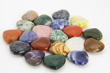 Load image into Gallery viewer, Assorted Stone Small Hearts - 20 pcs
