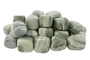 Infinity Serpentine Tumbled Stones - 1 lb