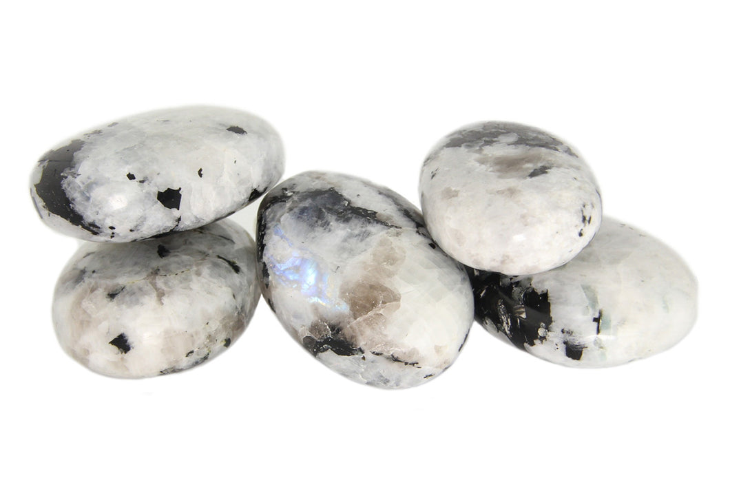 Rainbow Moonstone Small Palms - 1 lb