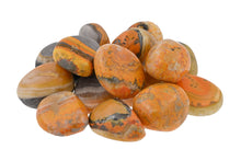 Load image into Gallery viewer, Bumblebee Jasper Tumbled Stones by Size - 1/2 lb
