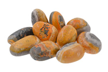 Load image into Gallery viewer, Bumblebee Jasper Tumbled Stones by Size - 1/2 lb
