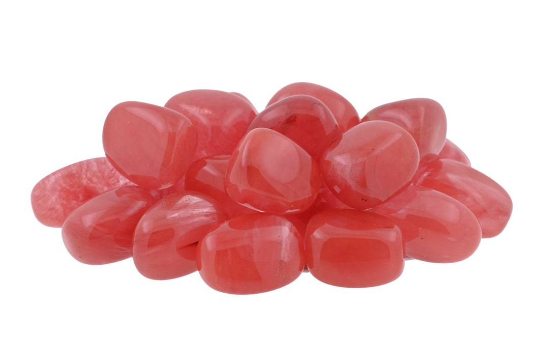 Cherry Quartz Tumbled Stones - 1 lb