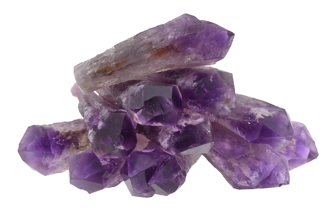 Dragon's Tooth Amethyst Large Crystals - 1 lb