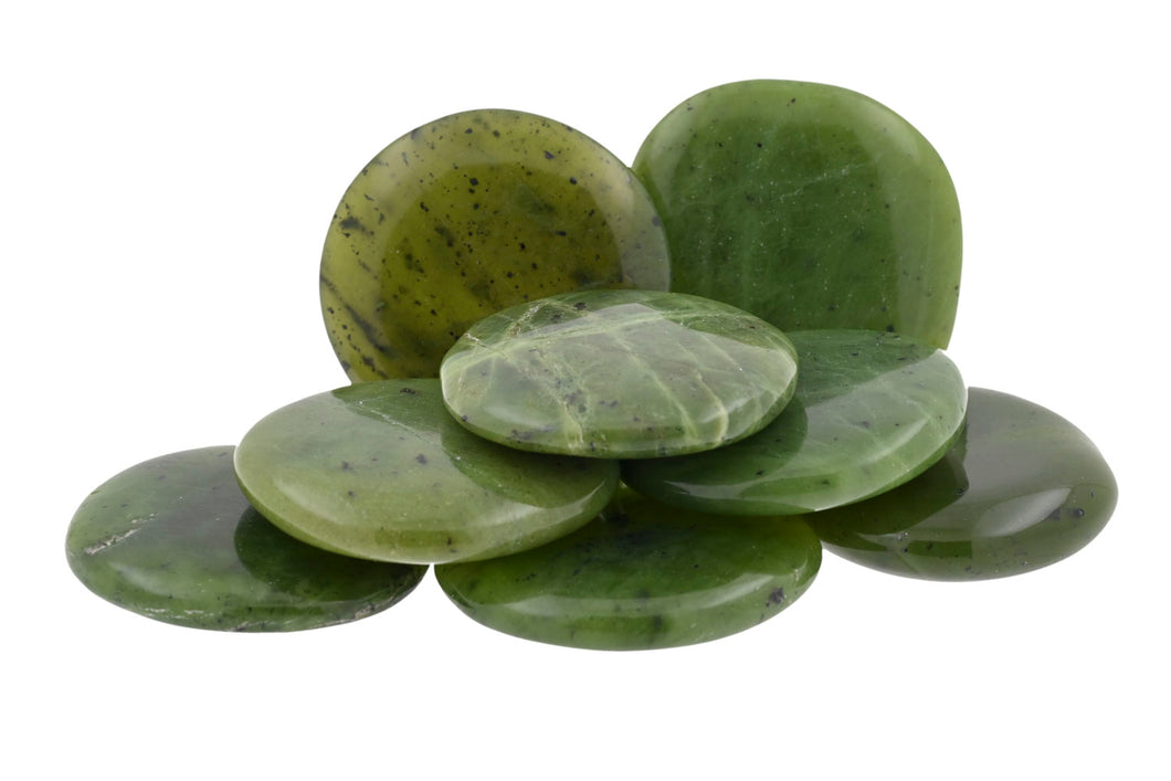 Nephrite Jade Pocket Stones - 1/2 lb