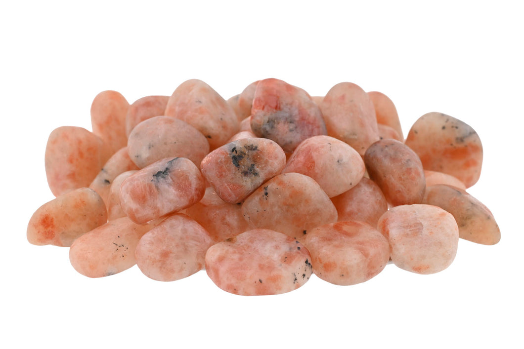 Sunstone Tumbled Stones by Size - 1 lb