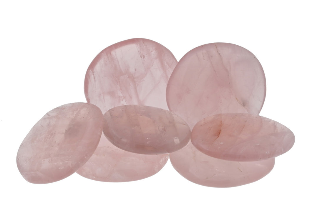 Rose Quartz Pocket Stones - 1/2 lb