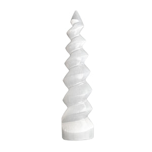 Selenite Spirals by Size