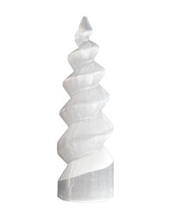 Selenite Spirals by Size