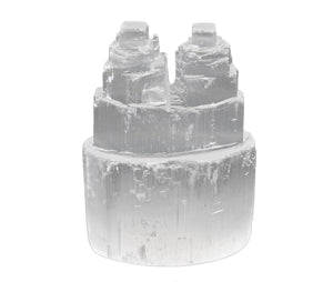 Selenite Small Double Castles