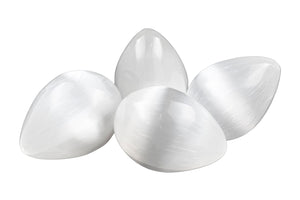 Selenite Large Eggs - 4 pcs