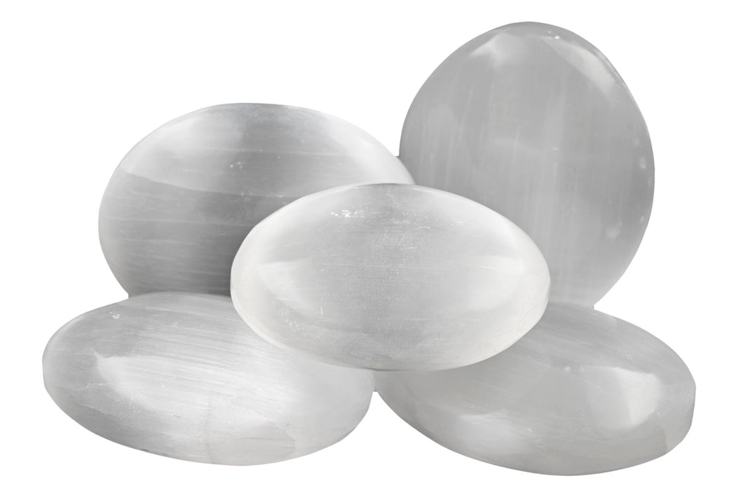 Selenite Palms - 5 pcs