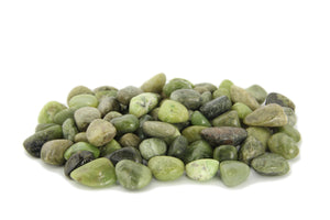 Serpentine Small Tumbled Stones - 1 lb