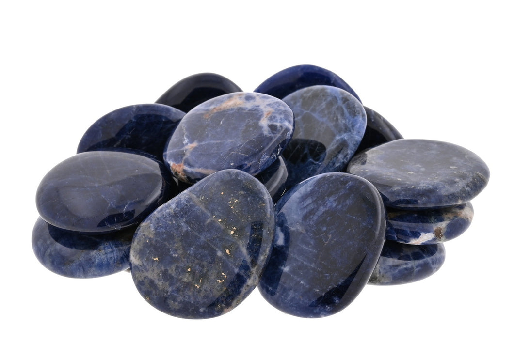 Sodalite Pocket Stones - 1/2 lb